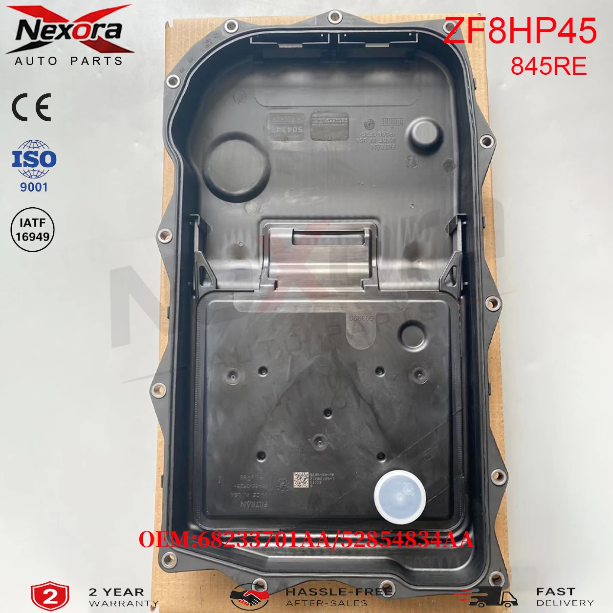 Фото 68233701AA Поддон коробки передач для ZF8HP45 8HP70 845RE 850RE Chrysler 300C Dodge Charger Ram1500 Jeep Grand Cherokee Haval H8H9 №4
