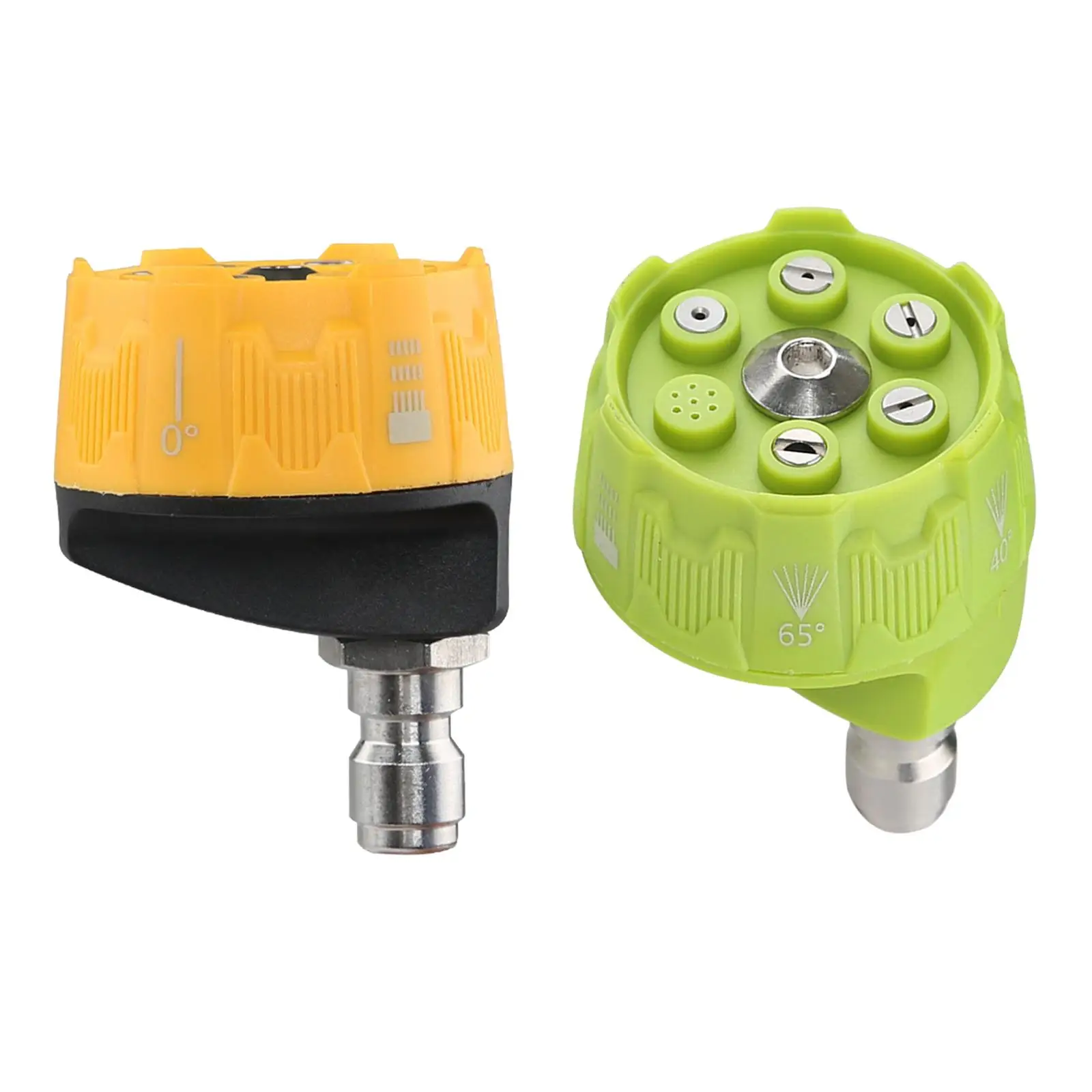 

High Pressure Washer Nozzle Connect with 1/4 in Adapter for Gutter Cleaning
