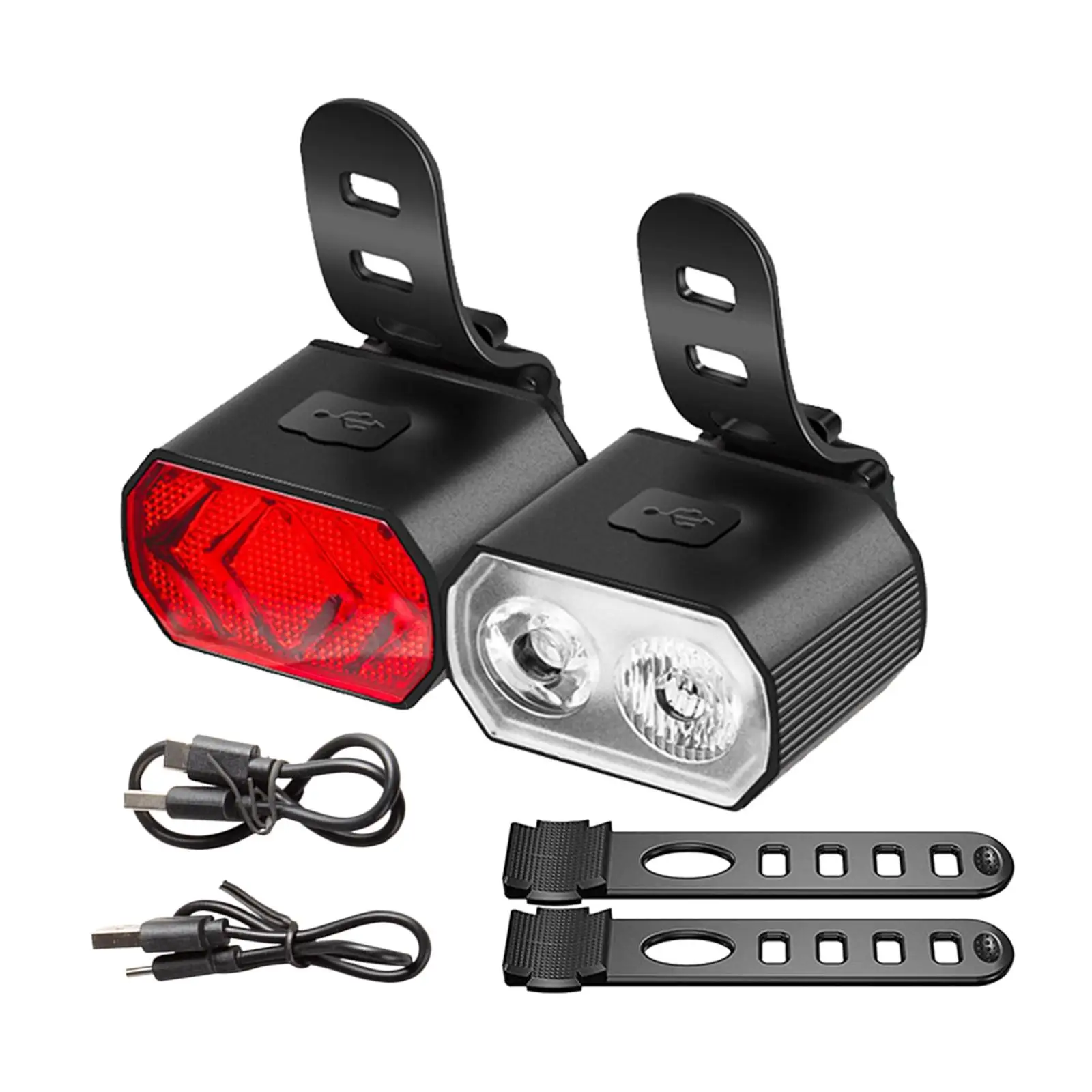 

Фары велосипедные передние и задние, зарядка от аккумулятора, предупреждающие лампы из алюминиевого сплава, велосипедные аксессуары