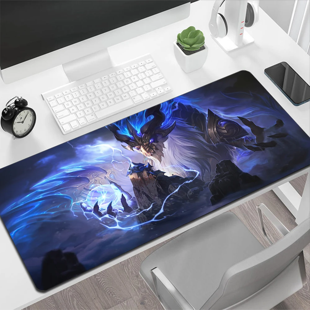 Игровой коврик для мыши League of Legends Aurelion Sol, Большой Коврик Для Мыши для ПК, игровой компьютерный коврик для мыши, большой коврик для мыши XXL, Настольный коврик для клавиатуры