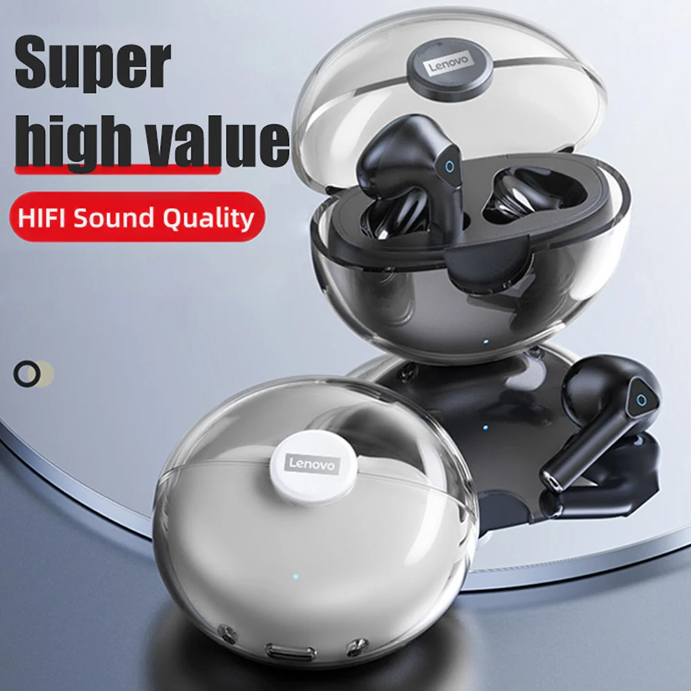 

Original lenovo lp80 tws fones de ouvido bluetooth sem fio esportes movimento fitness fone baixa latência jogos música