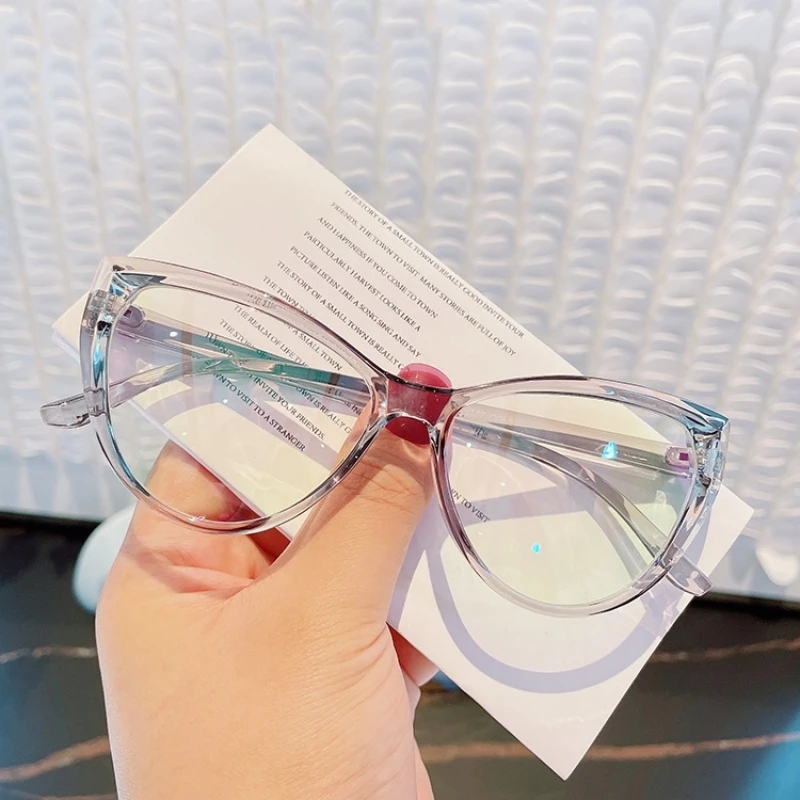 Новые ретро очки кошачий глаз в оправе женские брендовые винтажные трендовые с