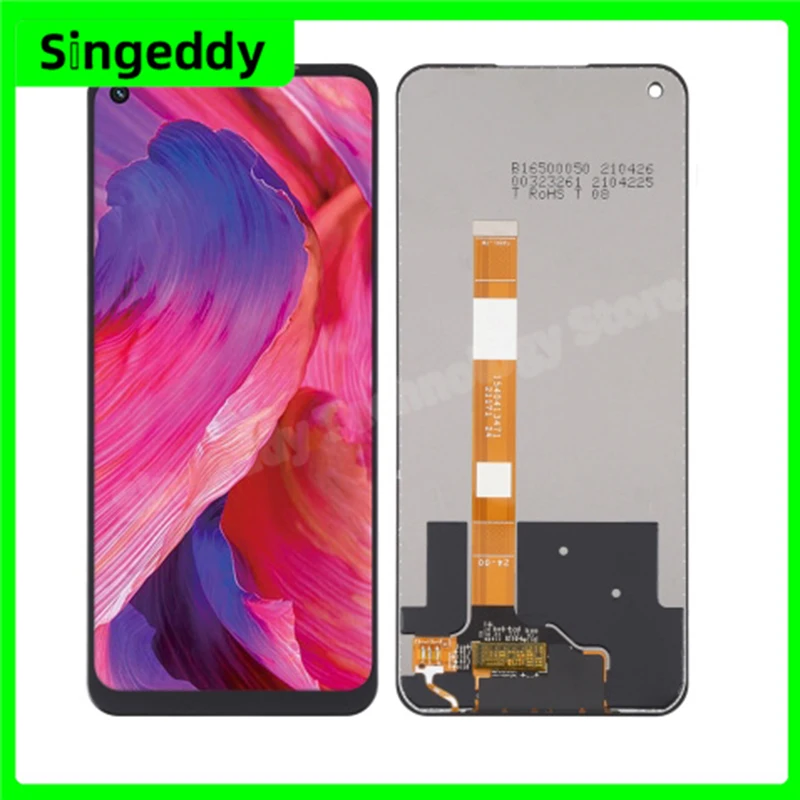 

For OPPO A54 5G LCD Display Screen Touch Panel Digitizer A74 4G A93 5G Assembly Complete Replacemnet Parts 6.5 Inch 2400*1080