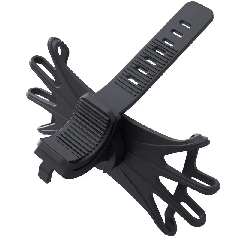 

Силикон 360° ° Вращающееся крепление для велосипеда, электрический мотоциклетный навигационный держатель, универсальный фиксатор для велосипедного телефона