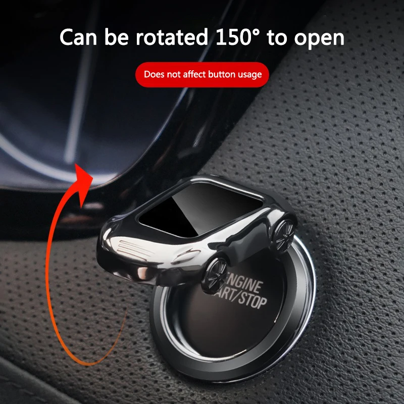 Крышка кнопки запуска двигателя автомобиля крышка зажигания для KIA sportage ceed sorento