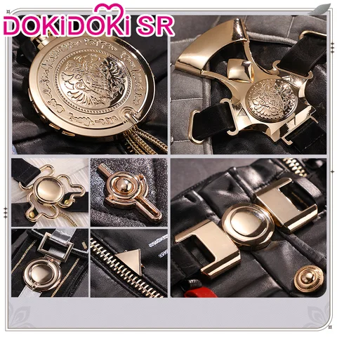 Zani Косплей костюм Wuthering Waves DokiDoki-SR для женщин