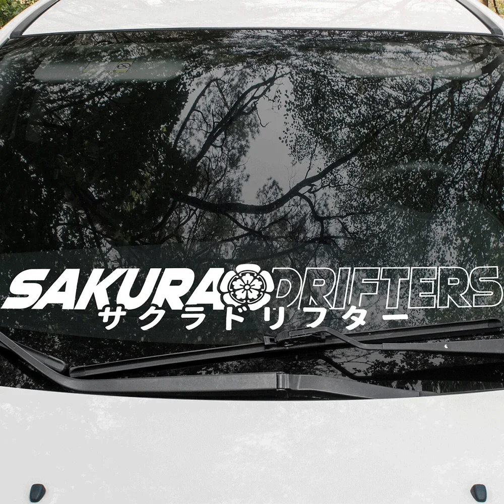 Сакура Drifters для автомобиля наклейка украшение на переднее лобовое стекло