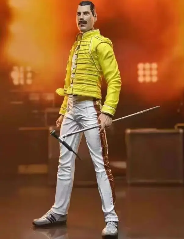 Фигурка NECA Queen/Freddie Mercury из ПВХ фигурка героя аниме игрушечная кукла