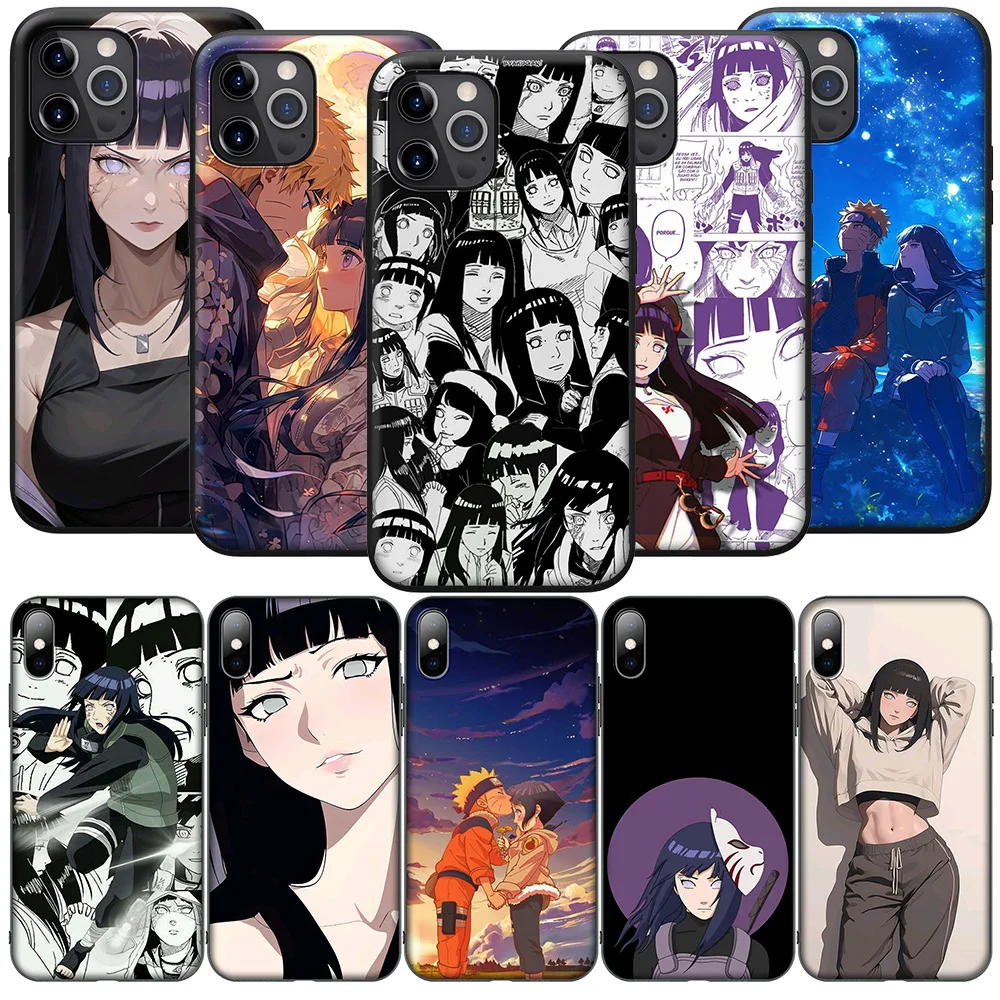 Hyuuga Hinata Girl New Phone Case for Xiaomi Redmi Note 11 11s 10 10s 9 9s 10t 8T 8 7 6 Pro Max