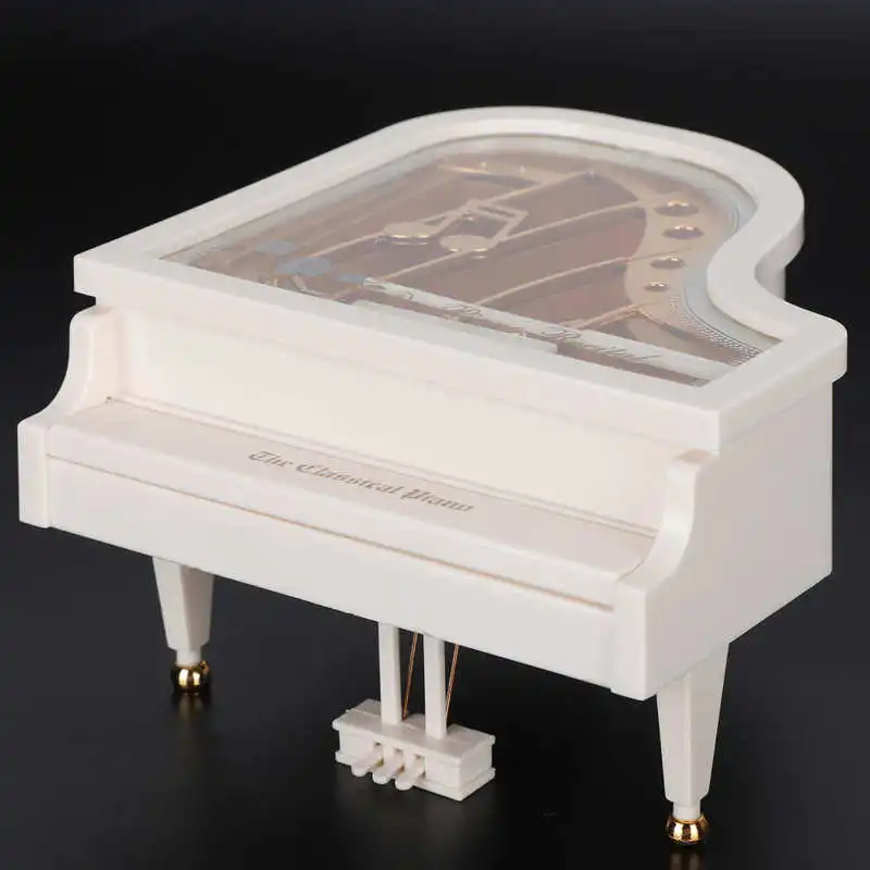 Музыкальные шкатулки для пианино музыкальная шкатулка Заводной стол украшение
