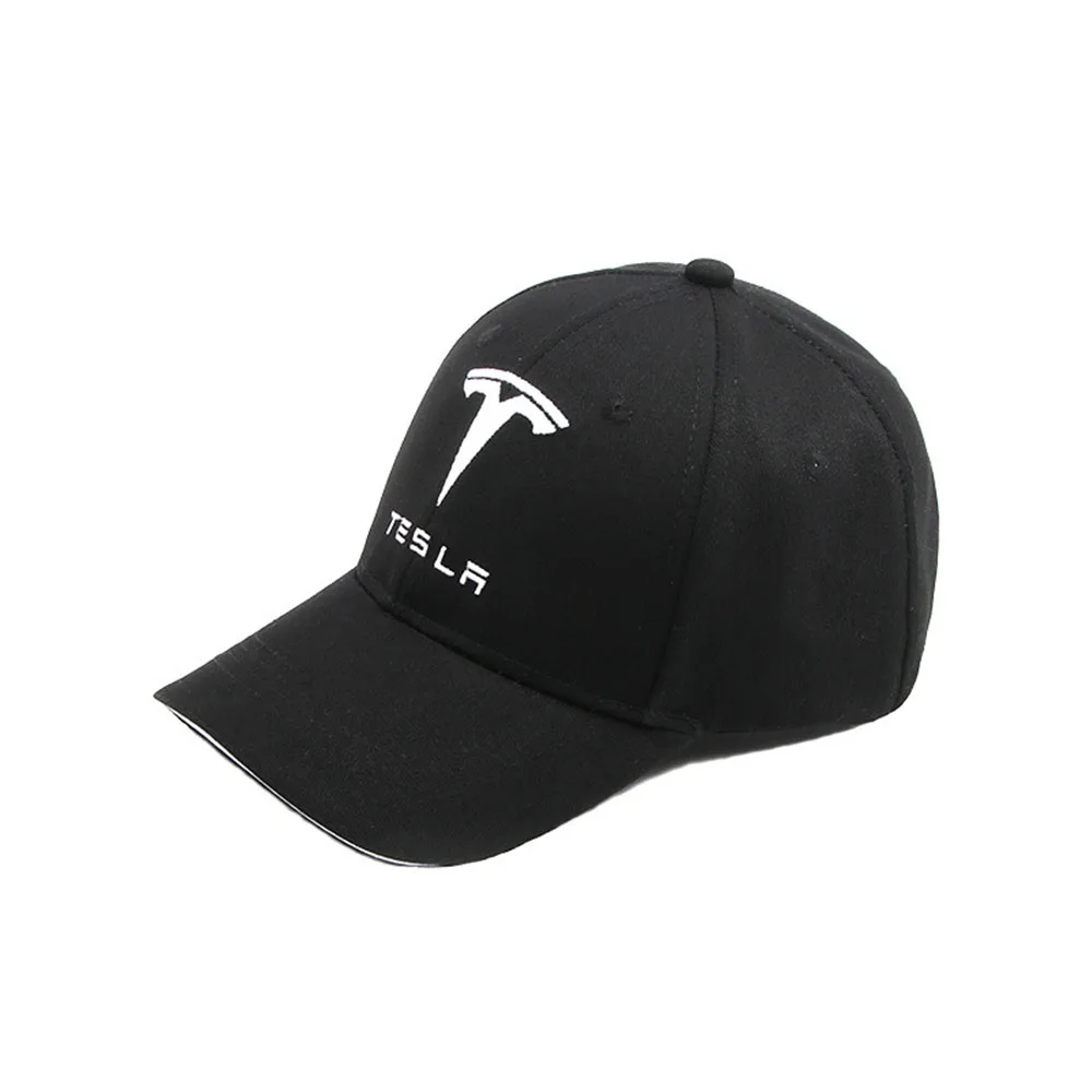 

1P Car Cap Hat Adjustable Casual Trucket Hat hip hop Caps Sun Protection Snapback Hat For Tesla Model X Model S Model 3 Model Y