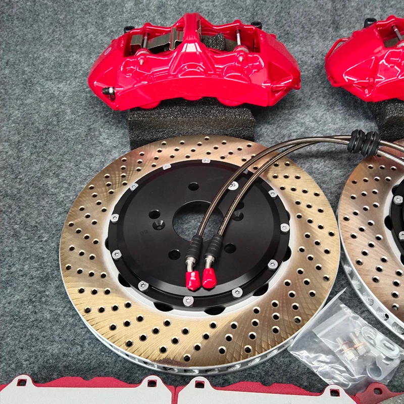 Заводской большой тормозной комплект GT6 поршневой автоматический суппорт с