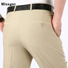 Брюки мужские, весенне-осенние, деловые, офисные, зауженные, большого размера, 2021