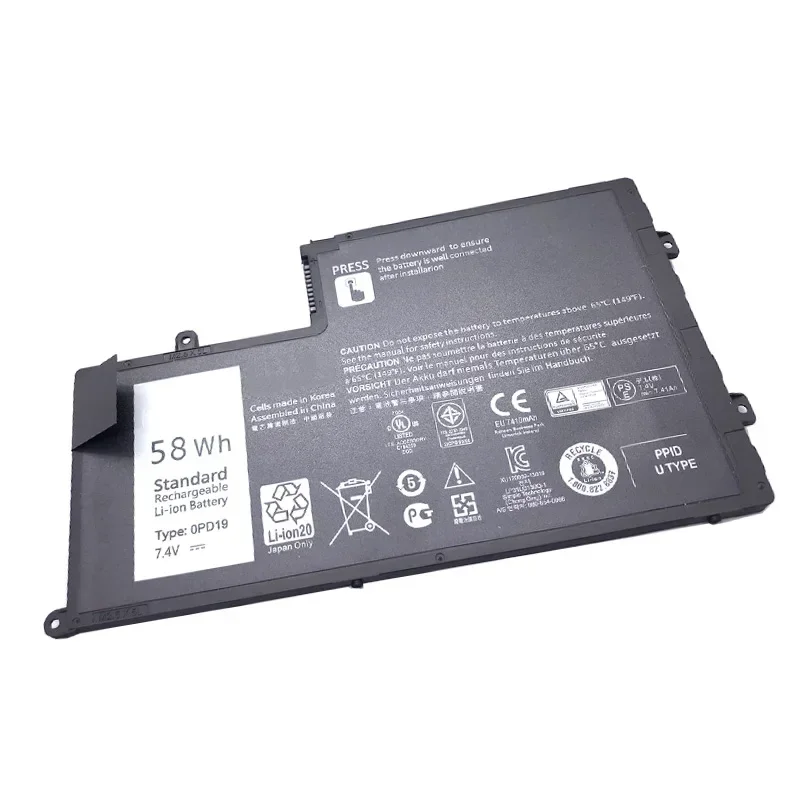 2024 Новый 0PD19 OPD19 Аккумулятор для Inspiron 14 15 14-5447 15-5547 3450 3550 5448 5545 5547 TRHFF 58DP4 5445 V 58WH