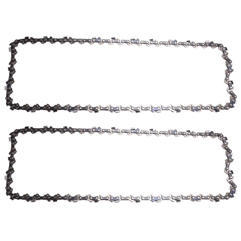 Набор из 2 пильных цепей 3/8 дюйма 1 3 мм 57TG 40 см (16 дюймов) Сменная цепь для различных