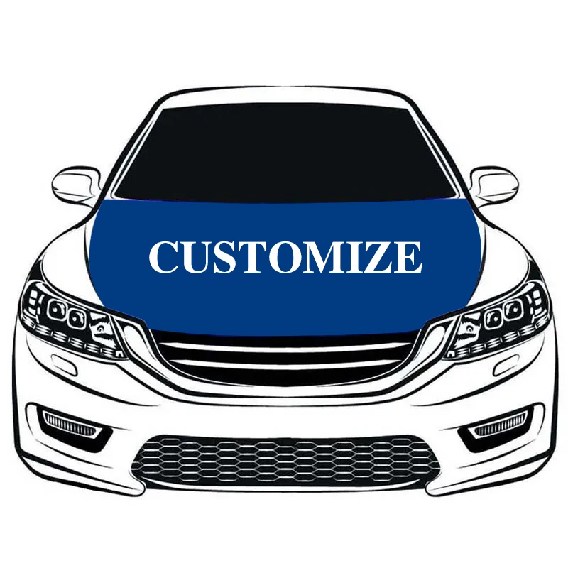 Высокое качество 3 фута x 5 футов индивидуальный чехол на капот автомобиля