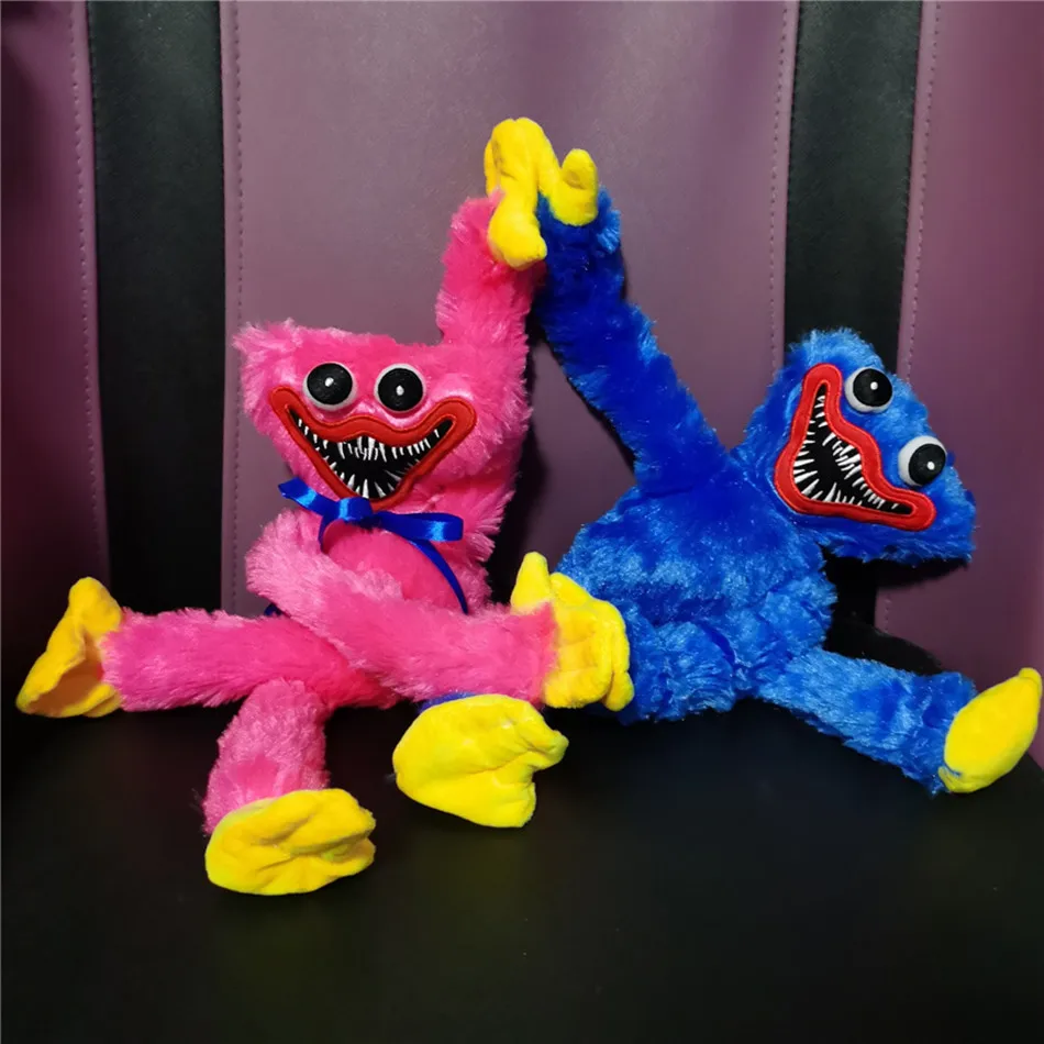 

40cm Poppy Playtime Game Toy Cute Huggy Wuggy Doll Cartoon Character Toy Soft Stuffed Animal Scary Toy Soft Gift for Children