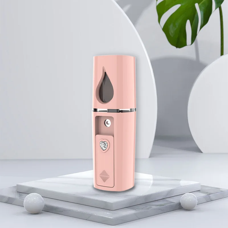 

Mini Nano Mister Sprayer Cooler Facial Steamer USB Rechargeable Mini Humidifier Skin Face Care Moisturizing Nebulizer Beauty Spa