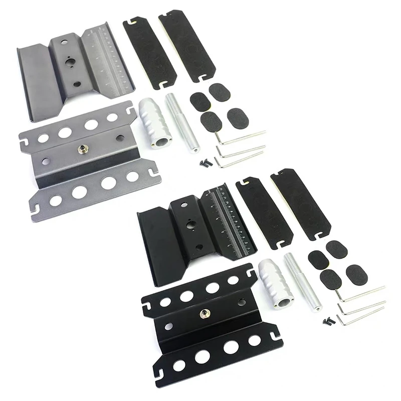 

Рабочая станция для автомобиля с дистанционным управлением, 2 комплекта, ремонт, вращение на 360 градусов-серый и черный