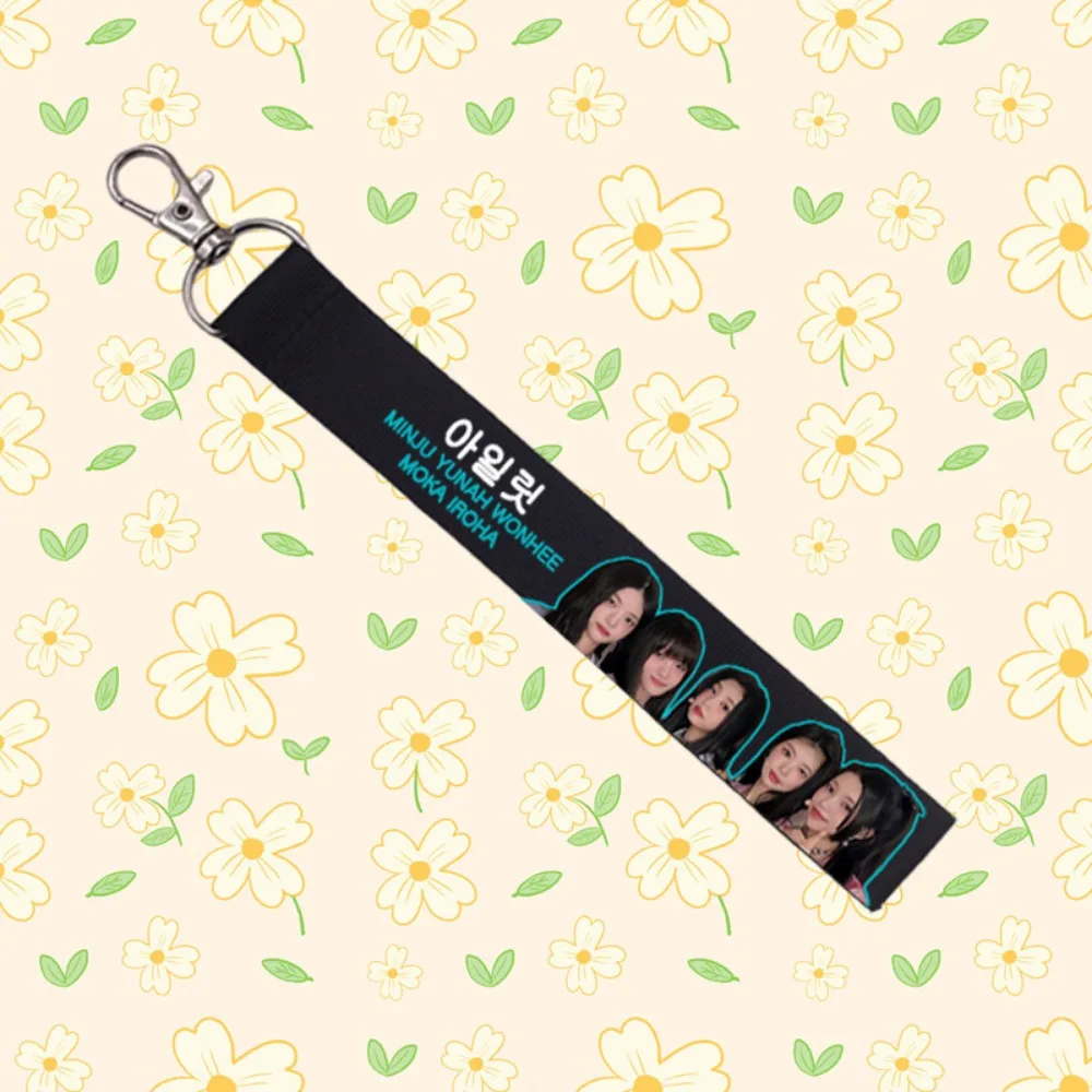 Шнурок для телефона Kpop ILLIT с именем Wohee Minju нейлоновый шнурок подвеской брелок