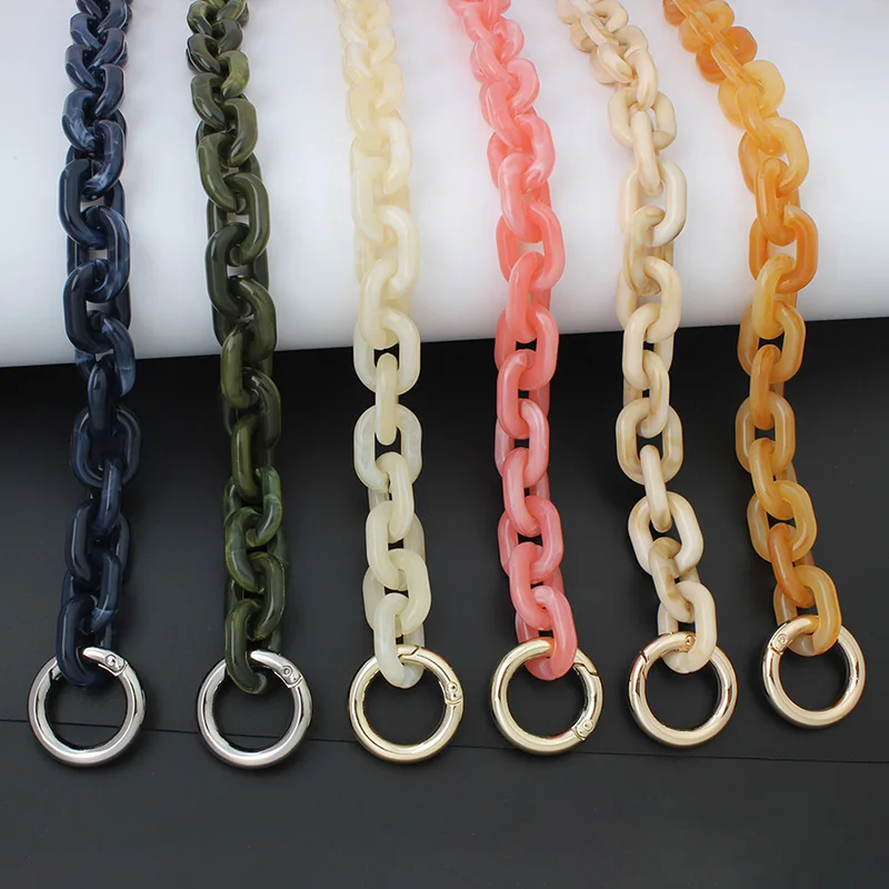 

Цепочка Из полимерной смолы, 6 цветов, 30-120 см, 1-5 шт.