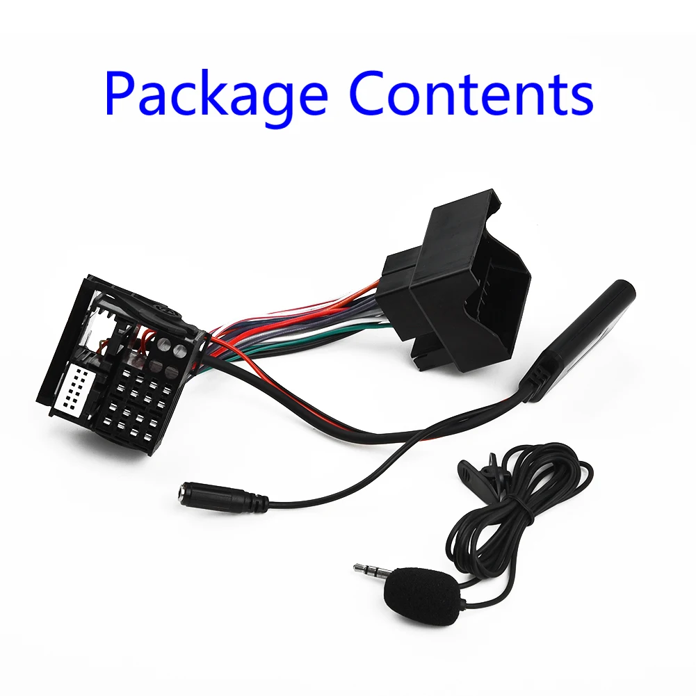 

1set Car Bluetooth Audio Cable Adapter MIC Wireless Transmission For Mercedes-Benz1 APS NTG CD20 30/50 Car Radio Parts