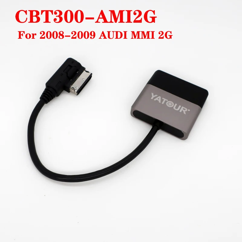 Фото Для AUDI 2004-2009 MMI 2G Yatour CBT Qualcomm Hi-Fi Bluetooth-приемник беспроводной Bluetooth музыкальный плеер адаптер для пропаривания музыки №2