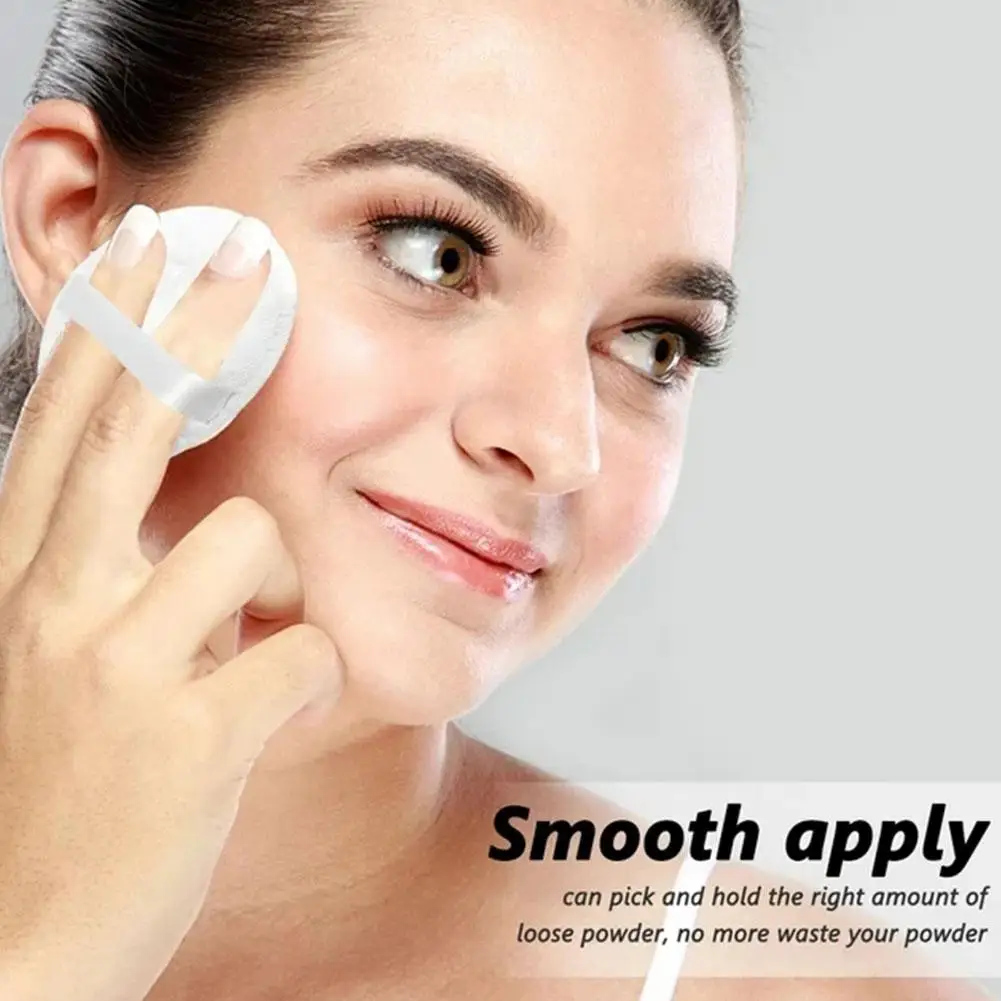 1 шт. большая рассыпчатая пудра для макияжа круглая портативная мягкая
