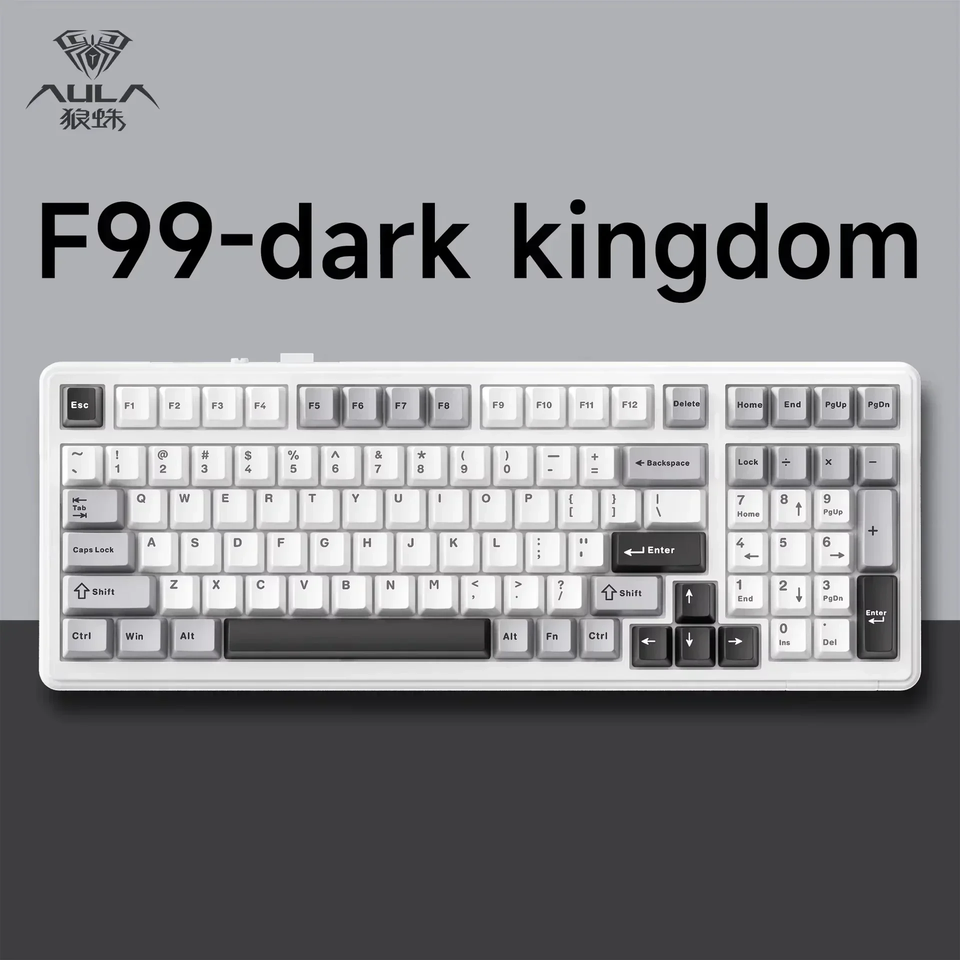 AULA F99/F99 Pro Механические клавиатуры Dark Kingdom RGB с возможностью горячей замены