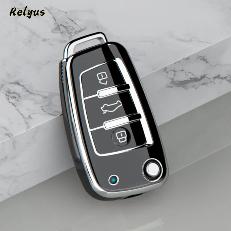 

Для Chery Arrizo 7 E3 E5 A3 A5 Tiggo 2 3 5 QQ IceCream 3X Fulwin2 Eastar Arrizo 3 Автомобильный чехол из ТПУ для ключей Аксессуары Брелок