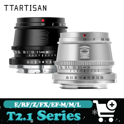 TTArtisan 35 мм F1.4 объектив для APS-C камер