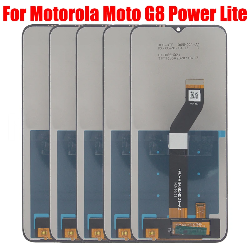 

5 шт./партия, Оригинальный сенсорный ЖК-экран для Motorola Moto G8 Power Lite
