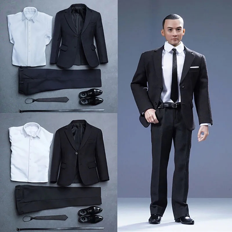 

Toy center CEN-M09 1/6 Male British Suits Gentleman Business Clothes Set Model Fit 12'' Soldier Action Figure Body