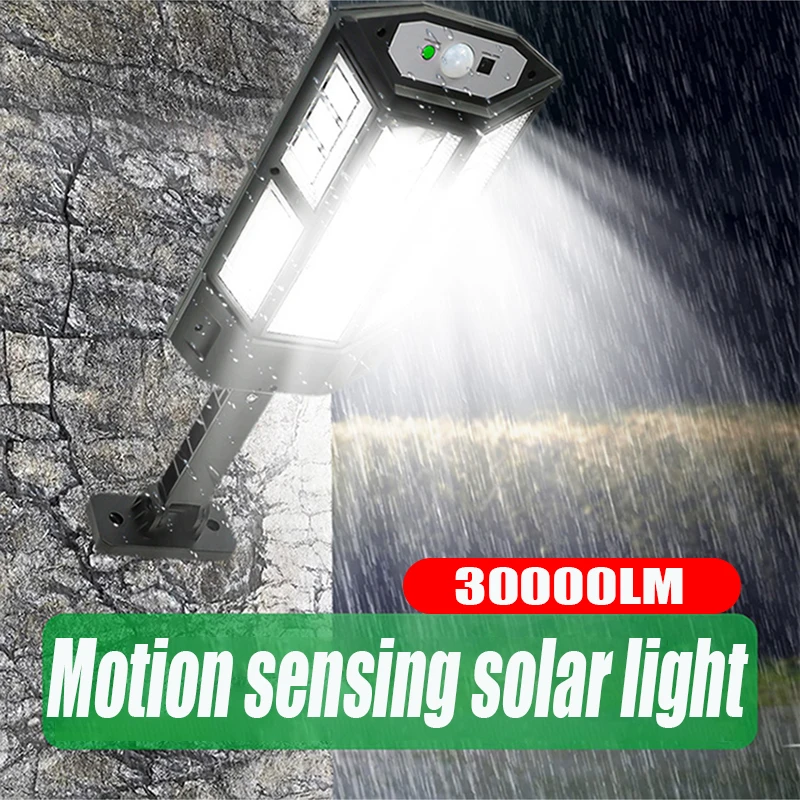 Уличный светодиодный светильник на солнечной батарее