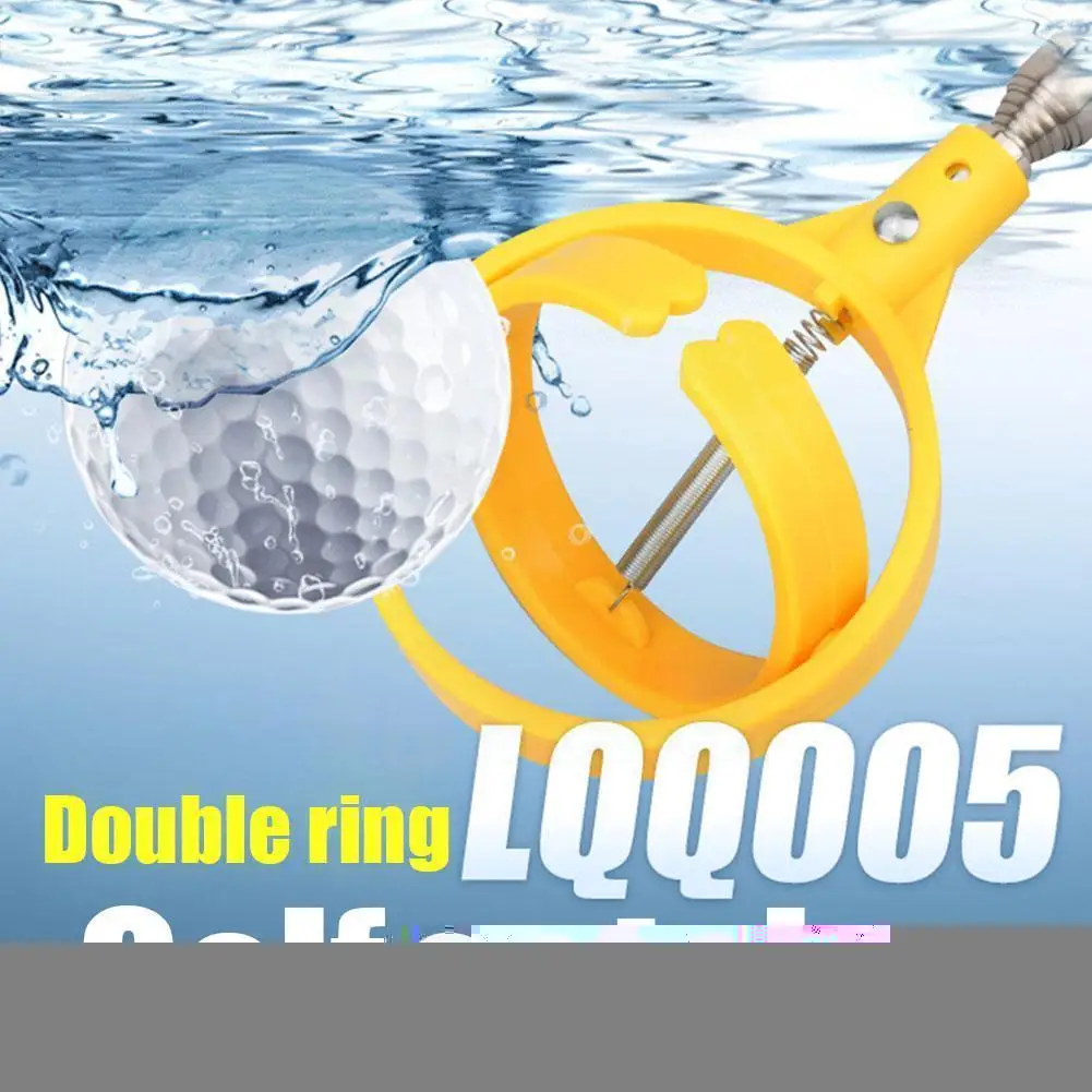 

1pc Golf Ball Pick Up Tools Telescopic Golf Ball Retriever Tool Pick Saver Locking Retracted Golf Automatic Shaft Scoop Up J6n4