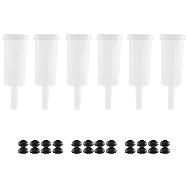 

Airlocks For Fermenting,Fermentation Airlock With Silicone Grommet, For Preservation,Brewing,Beer, Wine, Sauerkraut