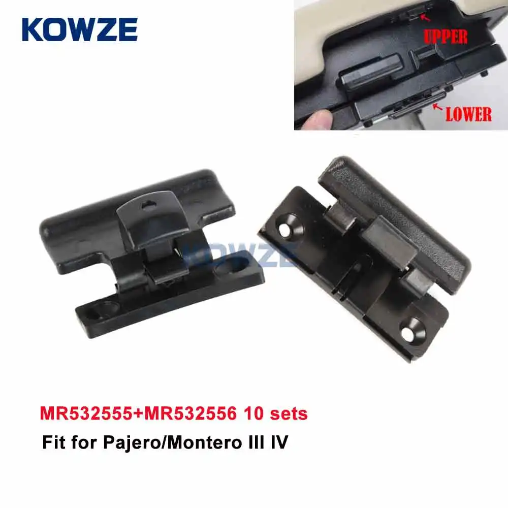 Крышка рычага замка нижней/верхней крышки консоли для Mitsubishi Pajero Montero 2006-2016 V7 V8 # V9