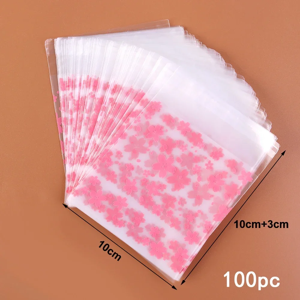 

Сакура самоклеящиеся пакеты для подарков 100 шт.