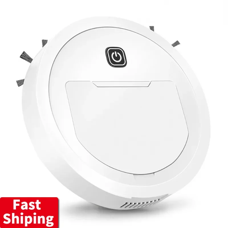 

3 in 1 robot vacuum cleaners 1800pa rechargeable usb auto sweeping dry wet mop clean robot sweeping cleaner