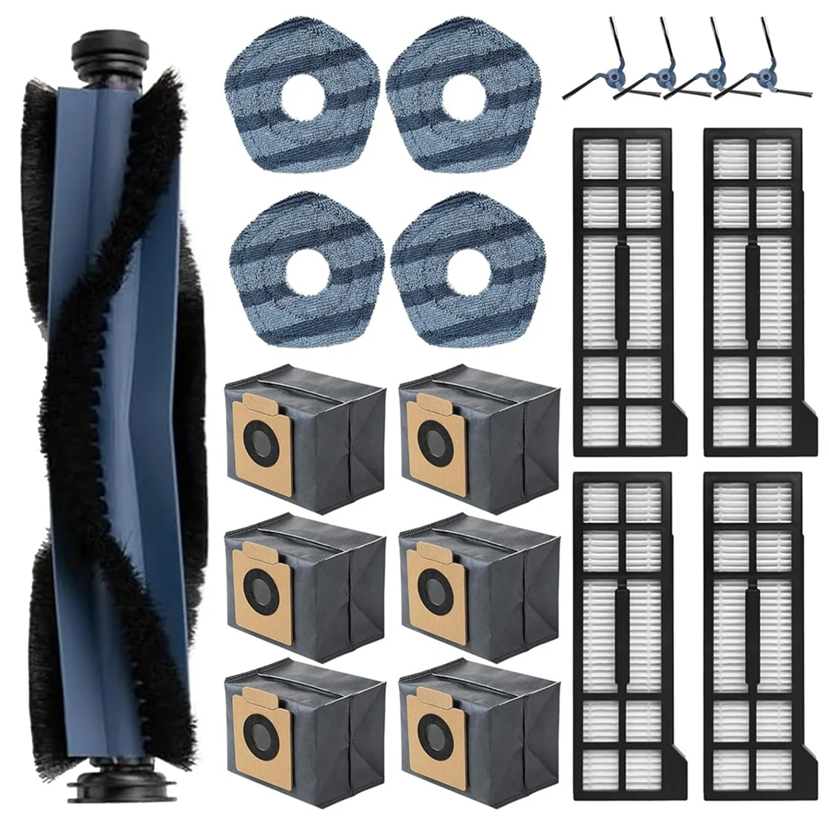 Для Eufy X10 Pro Omni робот-пылесос Mian боковая щетка Hepa фильтр швабра тканевые мешки для