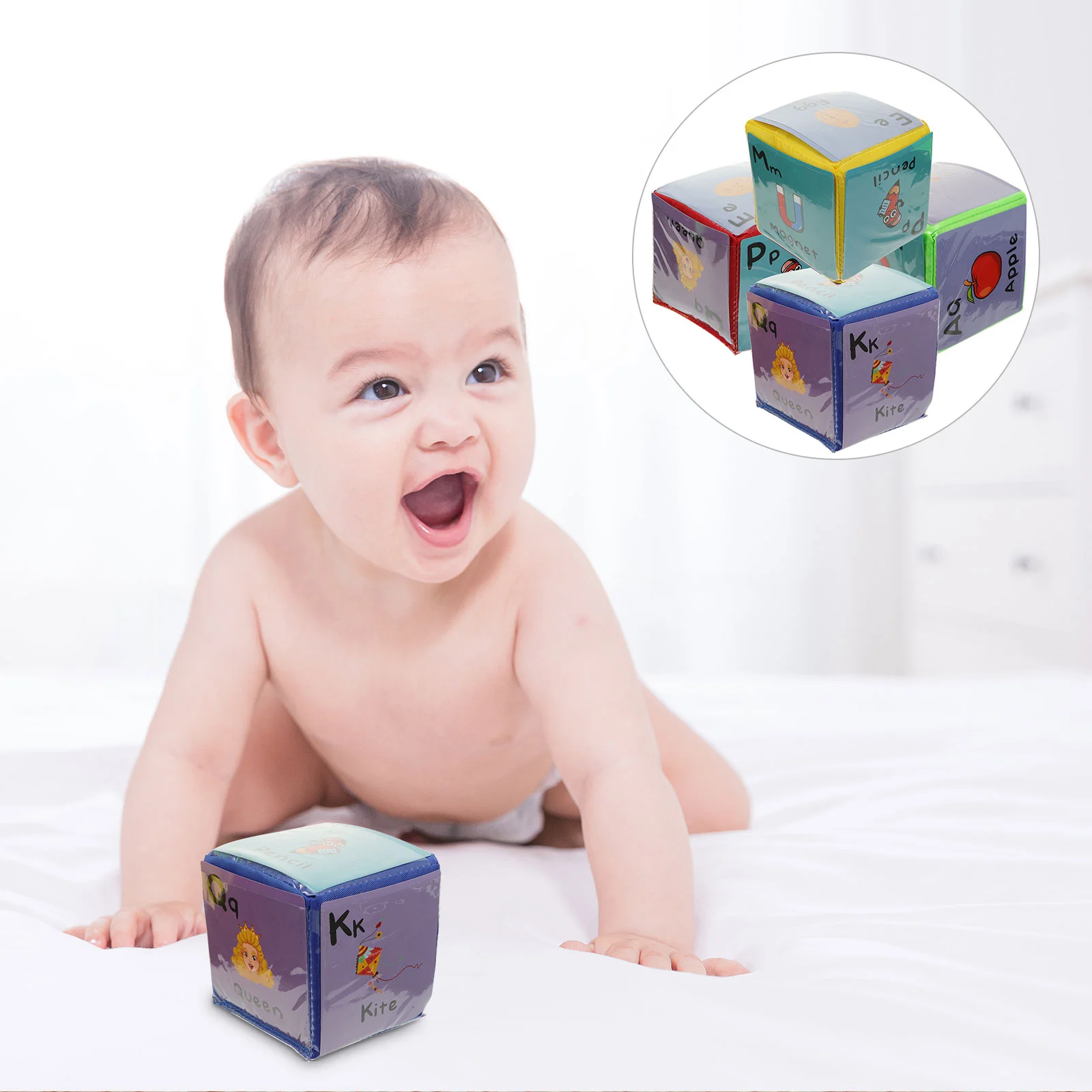 

1 Set Lightweight Practical Durable Portable Game Playing Dice for Boys Children