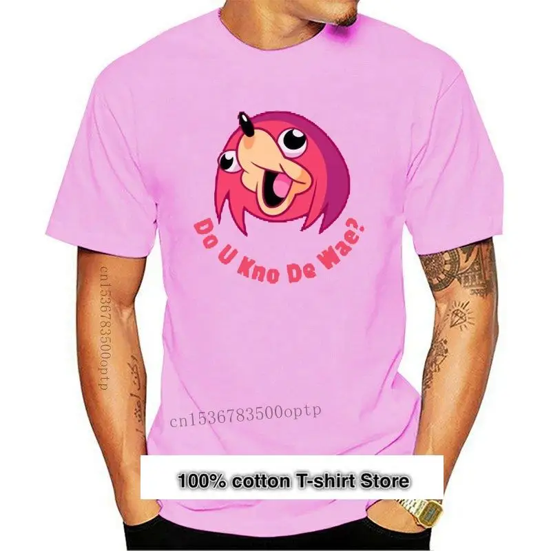 

Модная новинка Kawaii Интернет-мем Футболка мужская забавная «Do You Kno De Wae» Мужская футболка с юманскими суставами как вы знаете вирусный мем