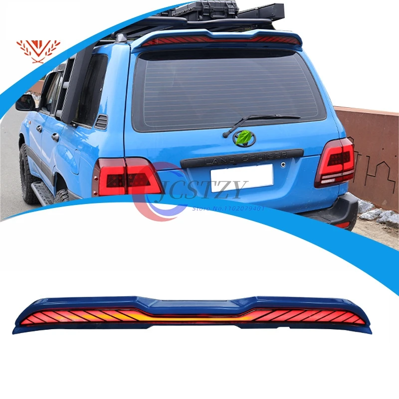 

Автомобильный задний спойлер на крыло, подходит для Toyota LC100 2008+, модифицированный автомобильный задний спойлер с фиксированным крылом, внешний вид автомобиля для бездорожья