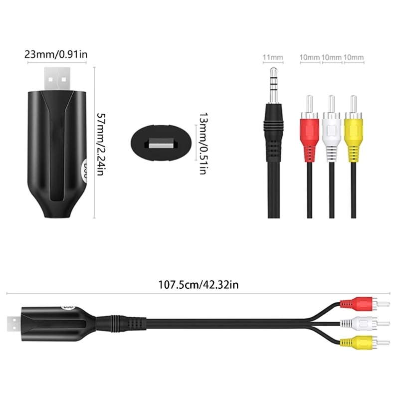 Карта видеозахвата USB2.0. Устройство захвата видео с VHS на DVD. Преобразование лент в