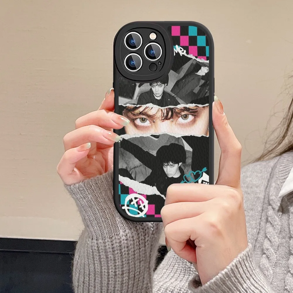 J-Hope -Arson Phone Case Hard Leather For iPhone 14 13 12 Mini 11 14 Pro Max Xs X Xr 7 8 Plus Fundas