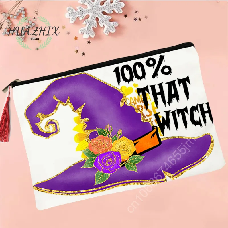 Рисунок 3 - Косметичка На Хэллоуин с ведьмами