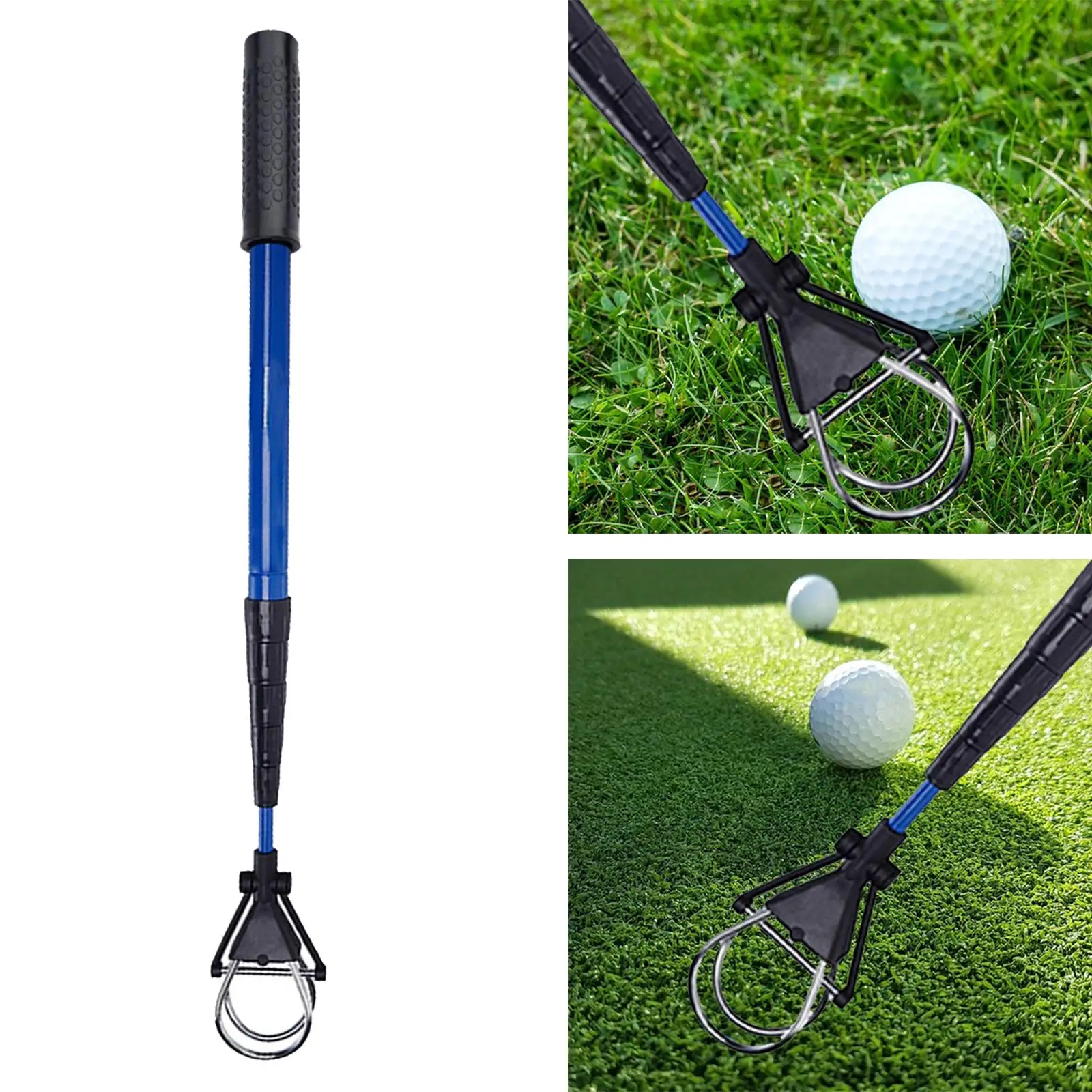 

Telescopic Golf Ball Retriever for Men Pick up Locking Saver Shaft