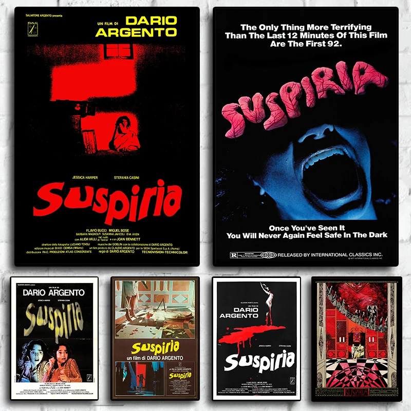 Винтажный итальянский классический фильм ужасов подтярия (1977) плакат из фильма и