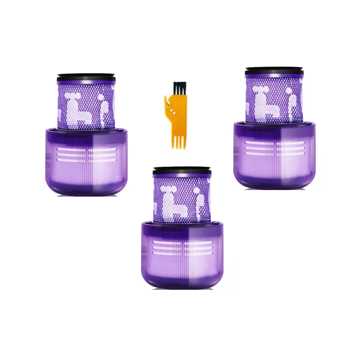 

HEPA Filter for Dysons V11 SV14 Cordless Vacuum Cleaner Replacement Accessories Washable Filter