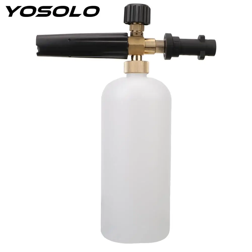 

For Karcher K2 K3 K4 K5 K6 K7 Adjustable Sprayer Nozzle High Pressure Washer 1L Car Soap Foam Generator Snow foam lance